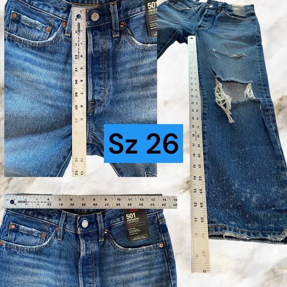 NWT LEVI'S JEANS BLUE - Picture 14 of 14